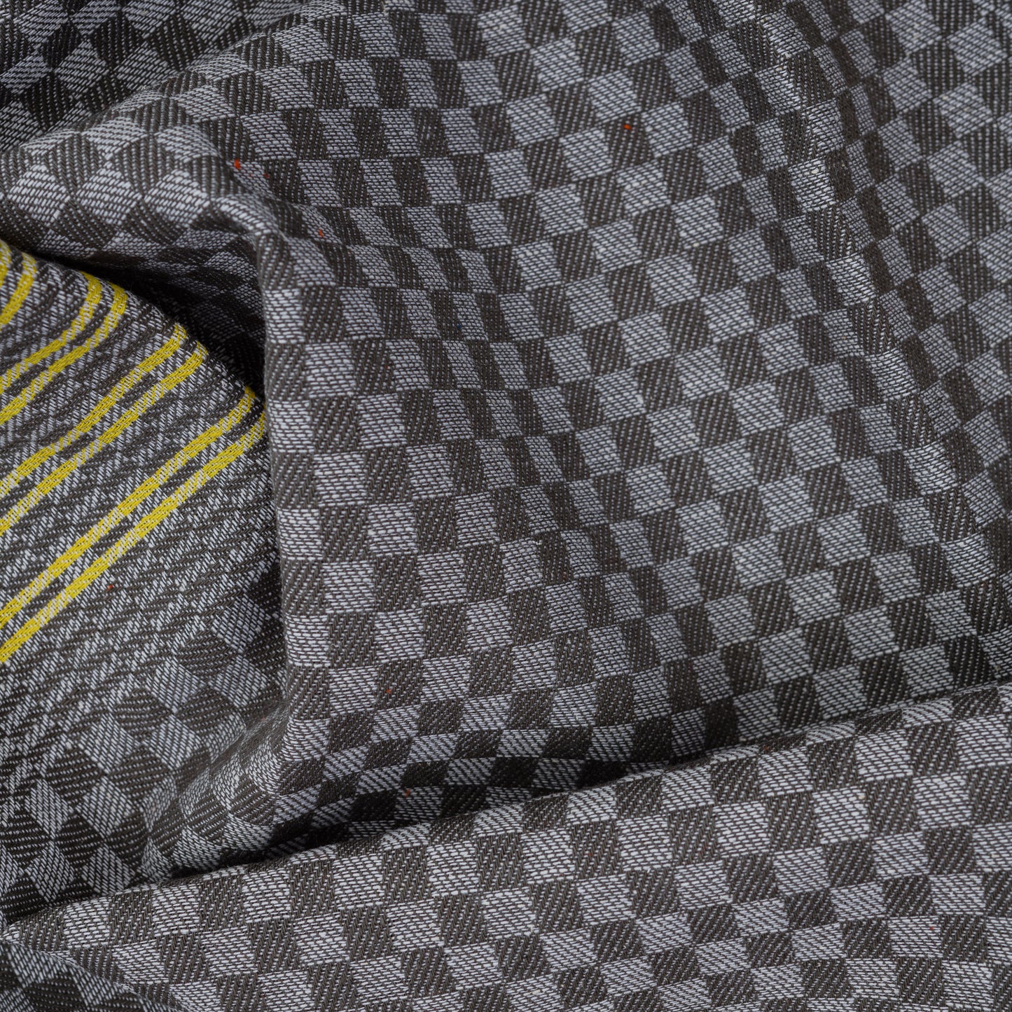 Pit towel Grey | Yellow