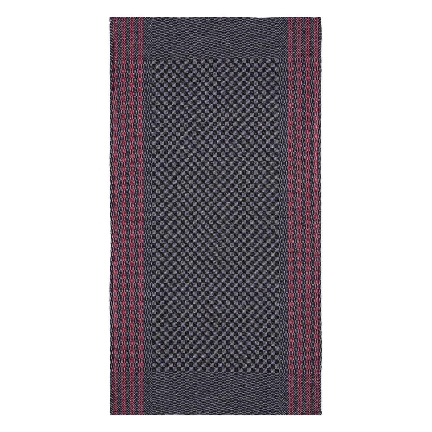 Pit towel Black | Red
