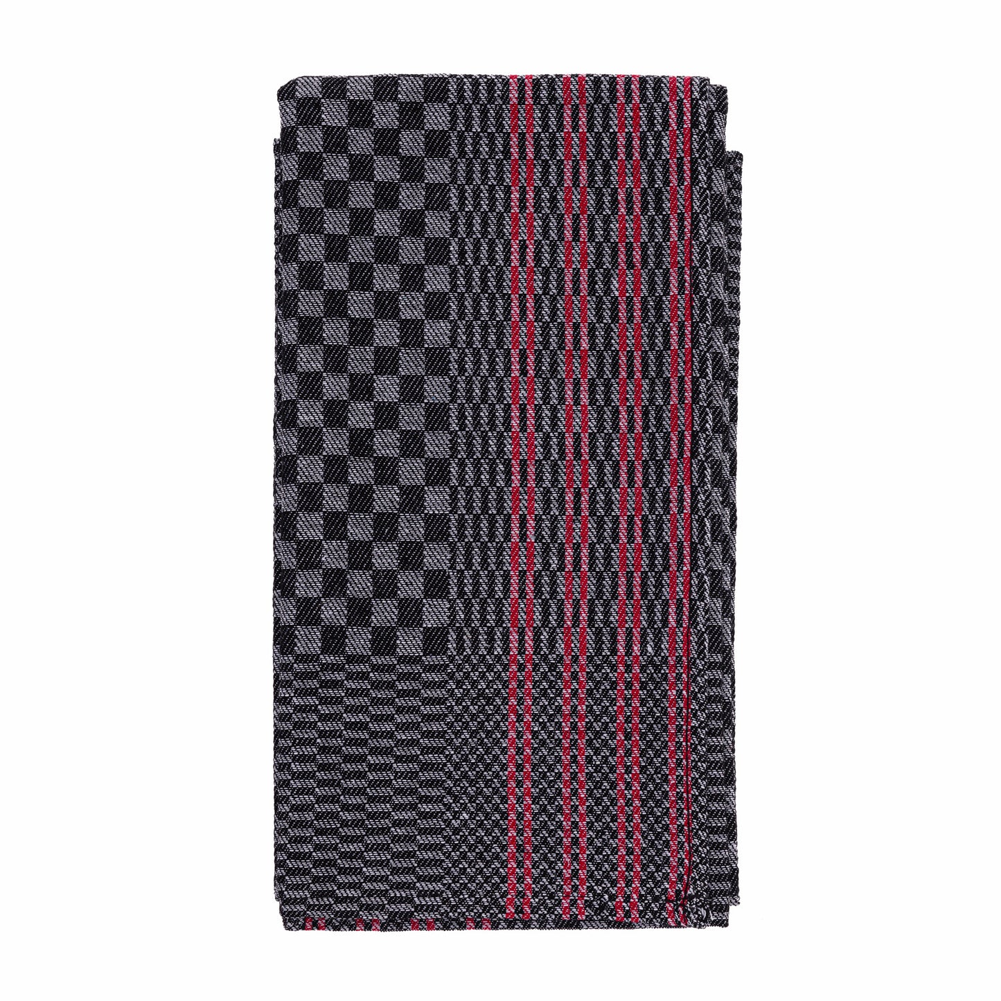 Pit towel Black | Red