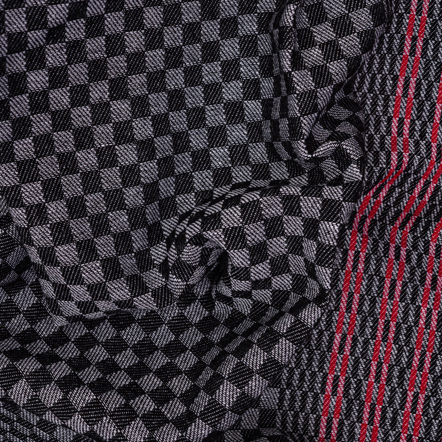 Pit towel Black | Red